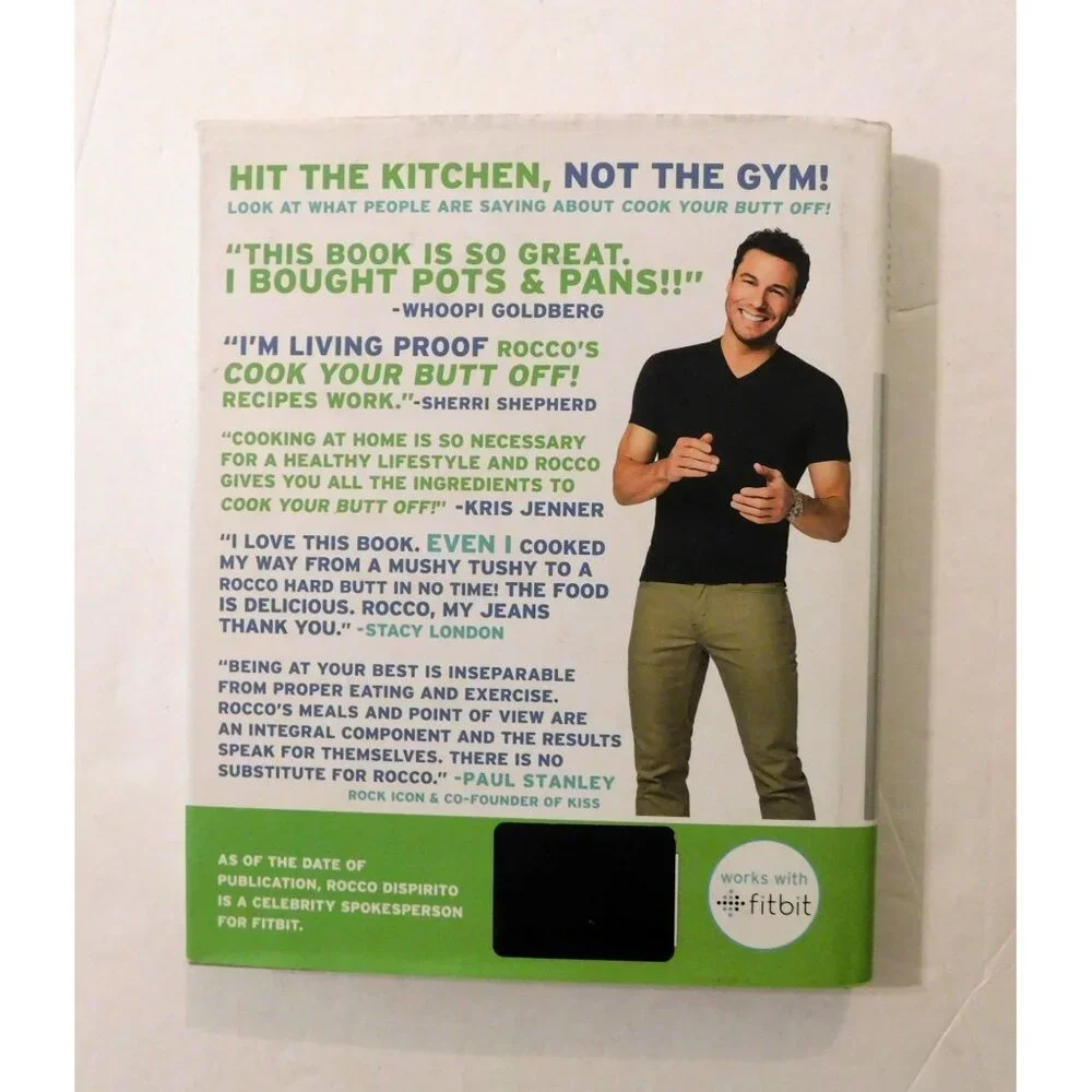 Cook Your Butt Off by Rocco Dispirito Gluten Free Recipes 1st Edition 2015 HBDJ